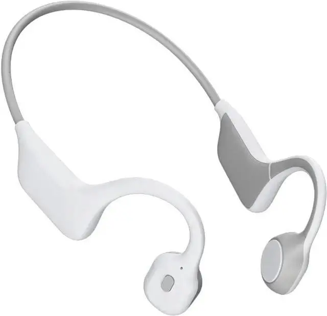 Main image of Bone Conduction Headphones Open Ear Headphones IPX6 Waterproof,6H Playtime Bone Conduction Bluetooth 5.0 Wireless Earbuds Sport Headphones with Mic Sweatproof Headset for Running,Cycling,White