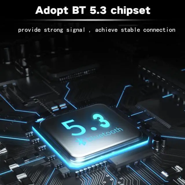 Alt view image 7 of 7 - Bluetooth Headphones ENC Dual-Mic Talking Noise Canceling Earphones,Ultra Long Life Slider Wireless Headphones,Light-Weight Earbud with Mic for TV Smart Phone Laptop Computer Sports,White