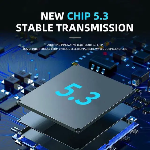 Alt view image 6 of 6 - Bone Conduction Headphones Wireless Bluetooth 5.3 Open Ear Headphones IPX8 Waterproof with Microphones,MP3 Play Built-in 32GB Memory, Sports Headphones for Gym Workout Swimming Running