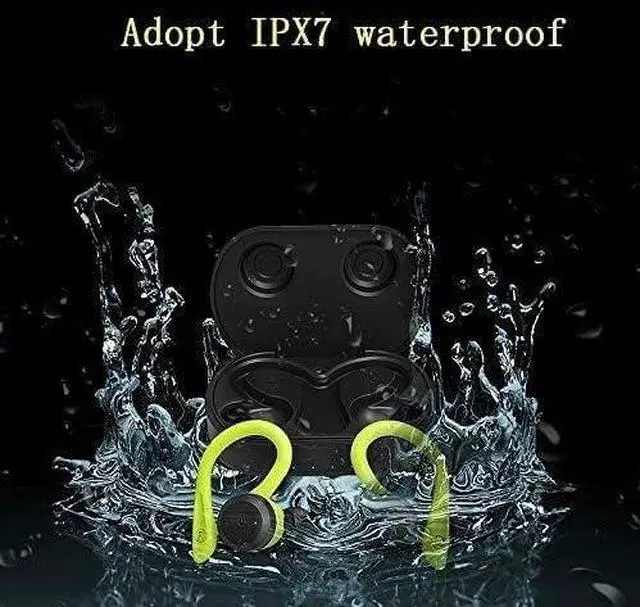 Alt view image 6 of 6 - Wireless Earbuds Bluetooth 5.0 Headphones Touch Control with Wireless Charging Case Waterproof Earphones in-Ear Headset Premium Deep Bass for Sport