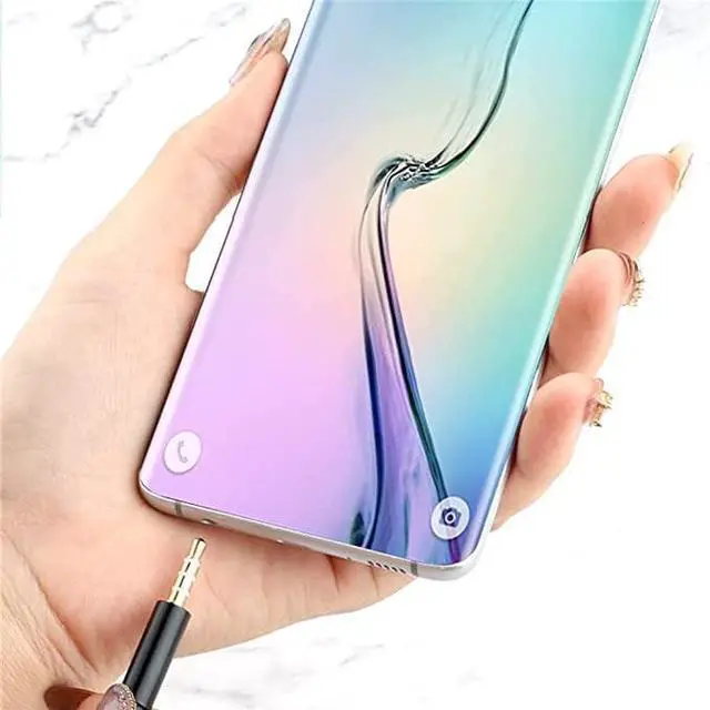 Alt view image 2 of 5 - Wired Bone Conduction Headphones(3.5MM), Sports Headset Built-in Microphones Lightweight, for Running Cycling Workout Hiking Gym