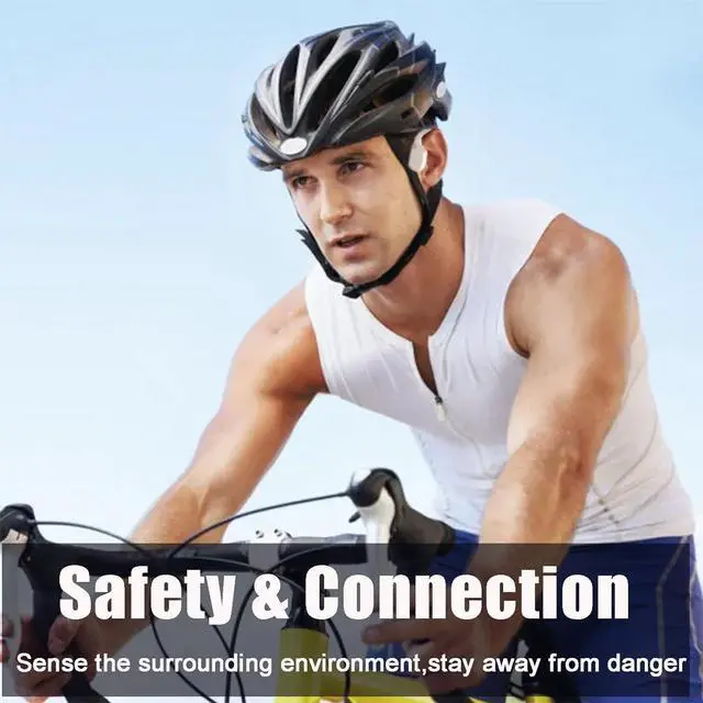 Alt view image 3 of 7 - Bone Conduction Headphones Open Ear Headphones Open Ear Headphones Wireless Bluetooth 5.2 Bone Conduction Earbuds Running Headphones IPX5 Waterproof Sport Headphones for Gym(Dark Green)