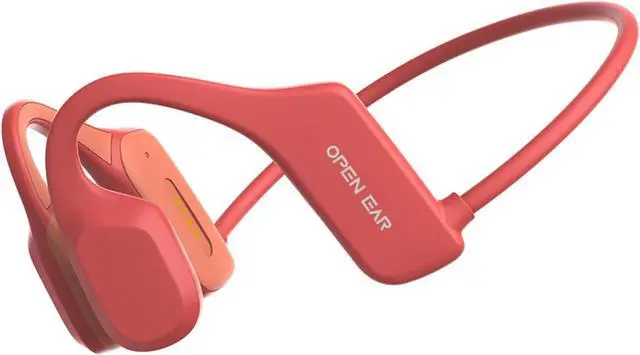 Main image of Open Ear Headphones Bone Conduction Headphones Lightweight Open Ear Headphones Wireless Bluetooth Bone Conduction Earbuds Running Headphones IPX5 Waterproof Sport Headphones for Driving Cycling(Red)