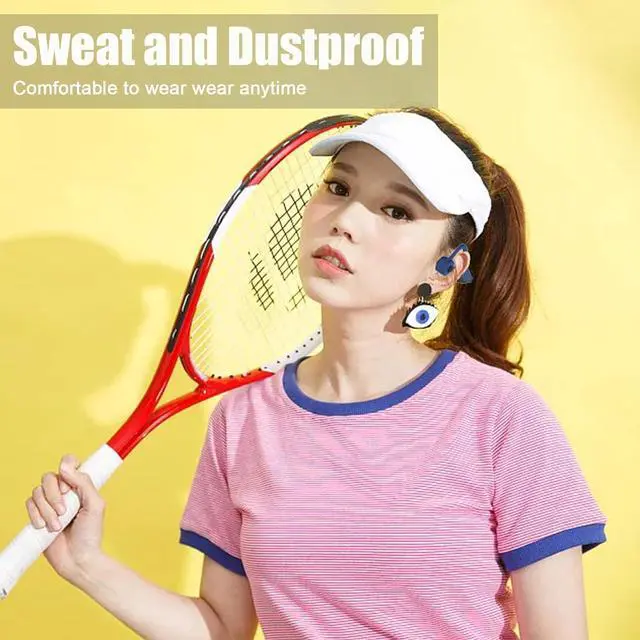 Alt view image 7 of 7 - Swimming Headphones Bone Conduction Headphones Ipx8 Waterproof Earbuds For Swimming With Built-In Mp3 Player 16G Memory Bluetooth 5.3 Open Ear Headset Suitable For Swimming Running Cycling black