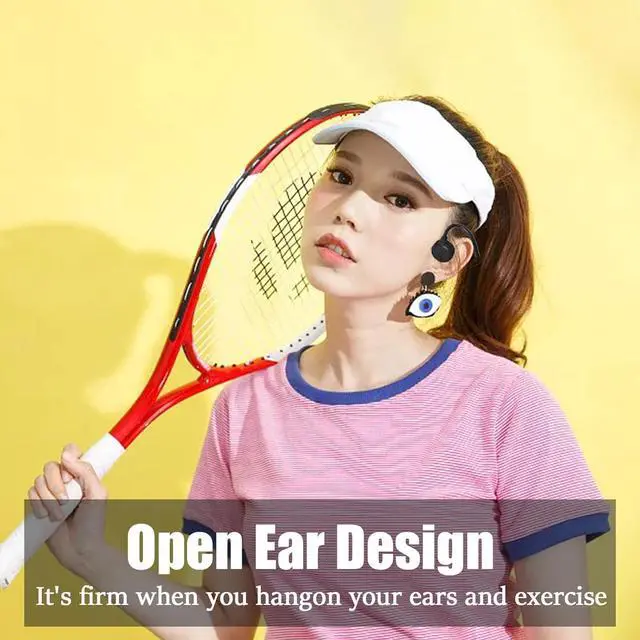 Alt view image 7 of 7 - Bone Conduction Headphones Ipx8 Waterproof Earbuds For Swimming Swimming Headphones With Built-In Mp3 Player 32G Memory Bluetooth 5.3 Open Ear Headset Suitable For Swimming Running Cycling black