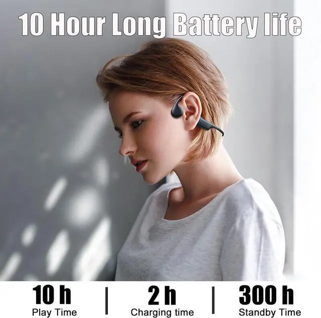 Alt view image 6 of 7 - Bone Conduction Headphones Swimming Headphones Ipx8 Waterproof Earbuds For Swimming With Built-In Mp3 Player 32G Memory Bluetooth 5.3 Open Ear Headset Suitable For Swimming Running Cycling wait