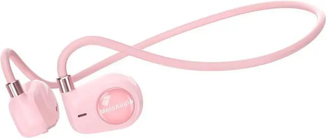 Alt view image 3 of 7 - MeloAudio Open Series Bundle: Kids Open Ear Headphones & Open Clip Earbuds, Bluetooth 5.3 Wireless Headphones with Mic, 120 Hours Playtime, LED Display, Perfect for Kids, Home, School, Travel, Sports,