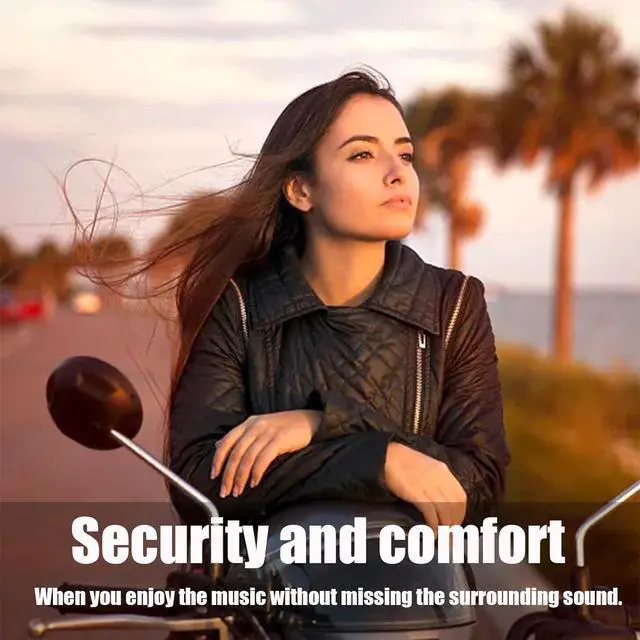 Alt view image 3 of 7 - Bone Conduction Headphones Waterproof Earbuds for Swimming Ipx8 Waterproof Mp3 Player Open Ear Bone Conduction Headphones Built-in 16Gb Open Ear Earbuds with Mic for Cycling Swimming Blue