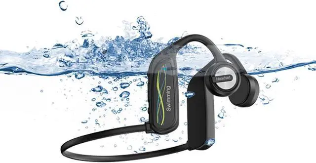 Main image of Open Ear HeadphonesOpen Ear Wireless HeadphonesSwimming Bone Conduction Headphones Bluetooth 5.0 IPX8 16GB MP3 Waterproof Lightweight for Bluetooth Earphones Stable to wear