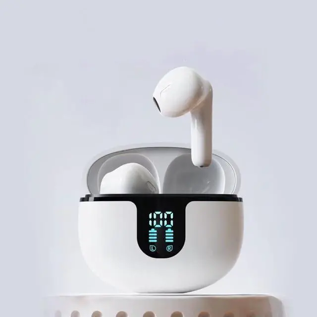 Main image of XY-19 Wireless Sport Earbuds TWS Bluetooth5.3 LED Display Earphone Headset Headphone HiFi Stereo (White)