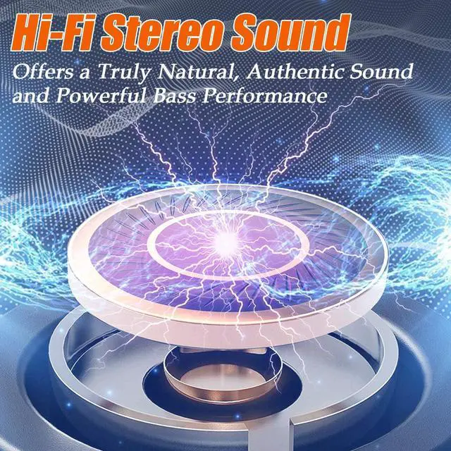 Alt view image 2 of 7 - Earbuds Mini in-Ear Earphones with Charging Case, Touch Control, Waterproof Headphones Headset with LED Display Built-in Mic for Sports/Workout/Daily Use