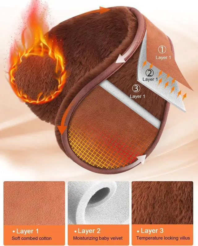 Alt view image 7 of 7 - MUSICOZY Sleep Headphones Bluetooth Sports Headband Ear Warmers Earmuffs for Winter Side Sleepers Running Travel Yoga Meditation, Headband & Earmuff, Pack of 3