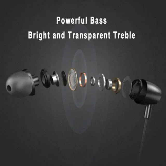 Alt view image 7 of 7 - NC Neckband Bluetooth Headset 5.0, Binaural Noise Reduction Binaural Sports Wireless Stereo in-Ear Ultra-Long Standby, Suitable for Various Mobile Phone Models