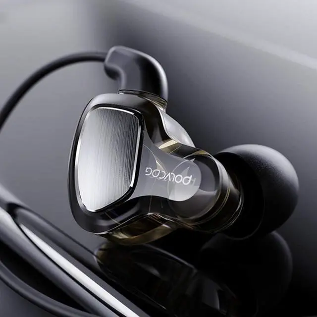 Alt view image 2 of 7 - Headphones Into Earbuds, Wired Headphones, Stand Weight Bass Drive, with Microphone, Sports Hook Game Eat Chicken Noise Reduction, Sound Quality Excellent Compatible with Android Windows Phone iOS