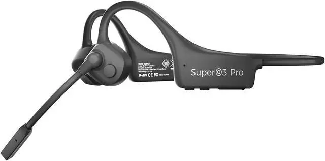 Main image of Bone Conduction Headphones Bluetooth with mic Open Ear Wireless Headphones Noise canceling Computer headsets with mic for Clear Hand Free Calls multipoint Connection Fast Charging