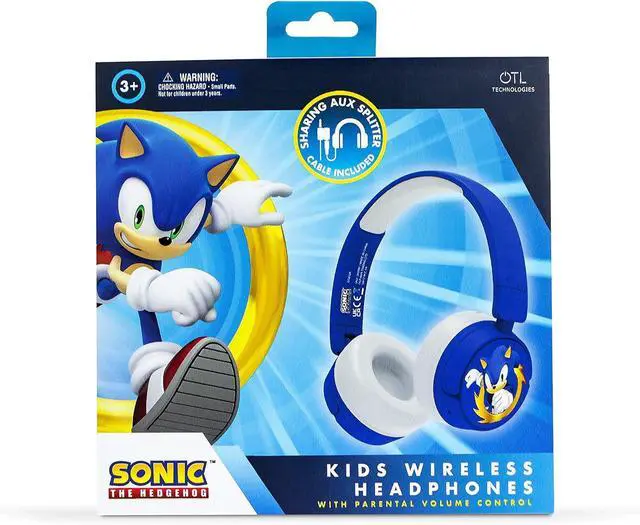 Main image of OTL Sonic The Hedgehog Children's Wireless Headphones