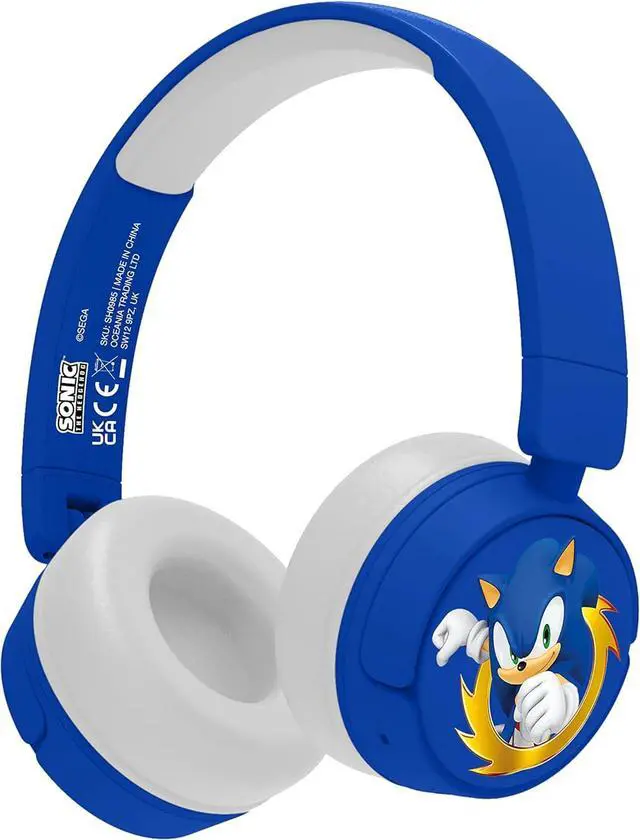 Alt view image 2 of 6 - OTL Sonic The Hedgehog Children's Wireless Headphones
