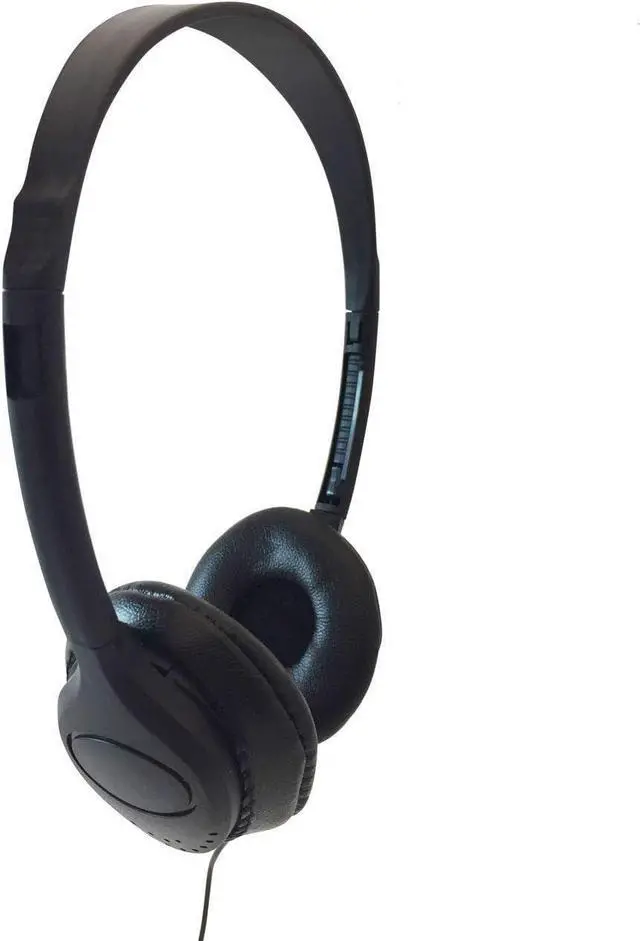 Main image of Encore ENC-313 50 Pack Testing Stereo Classroom Headphones with Leatherette Earpads