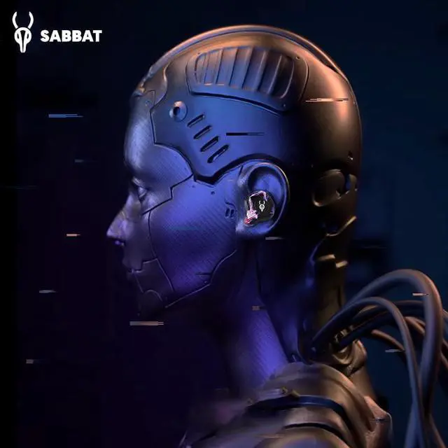 Alt view image 7 of 7 - Sabbat G12 Elite TWS Wireless Bluetooth 5.4 Earbuds Gaming Music Noise Reduction in-Ear Headphones with Mic 6D Soundscape Charging Case Suitable for iOS, Android(Challenge)