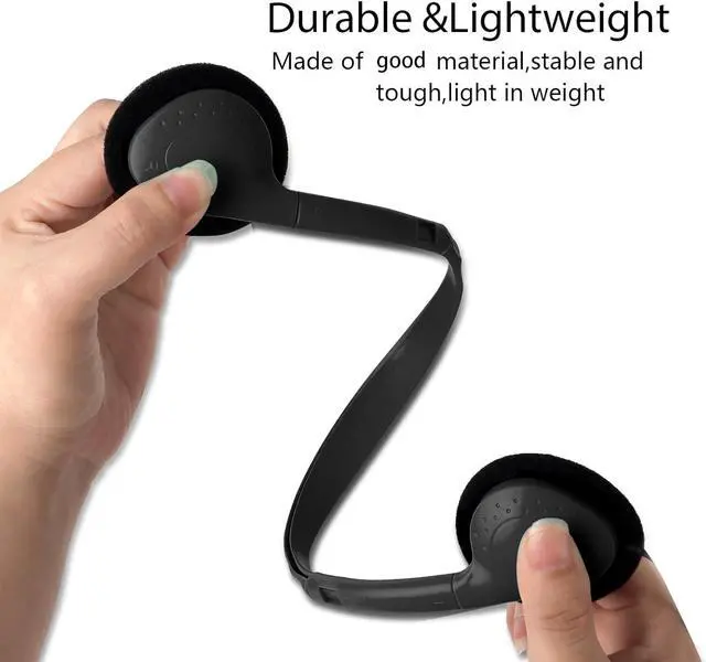 Alt view image 3 of 7 - Kids Headphones Bulk for School Classroom 100 Pack,Wholesale Wired Headphones for Kids Students Child Toddler Teens boy Girl 3.5mm Jack for Library Airplane (Black)