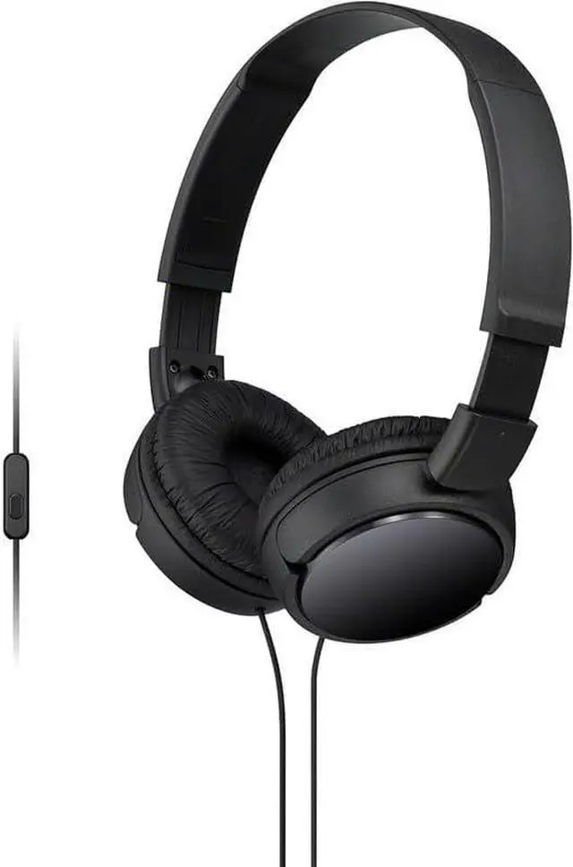 Main image of On-Ear Wired Over-Ear Headphones with Mic, Neodymium Driver, 24 Impedance - 3.5mm Plug, Black, 1-Piece for Daily, Commute & Media Use.