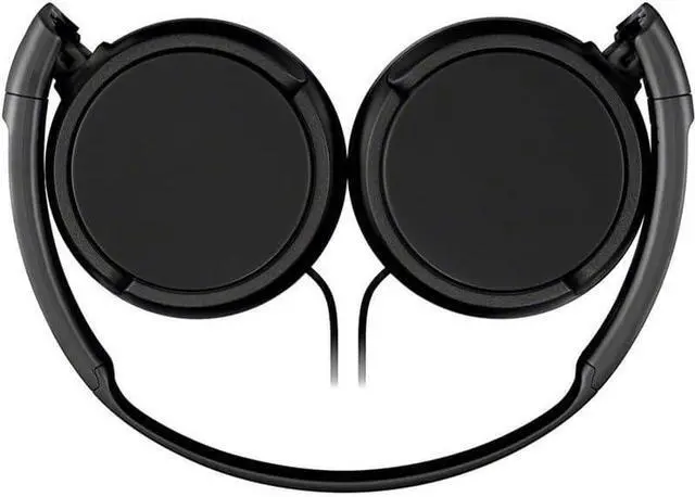 Alt view image 5 of 5 - On-Ear Wired Over-Ear Headphones with Mic, Neodymium Driver, 24 Impedance - 3.5mm Plug, Black, 1-Piece for Daily, Commute & Media Use.