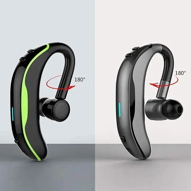 Alt view image 4 of 7 - Wireless Earbuds, Stereo Waterproof Bluetooth Earphones with Power Display and Built-in Mic, Touch Control with Charging, Playtime for Gym,Office, Home(Green)