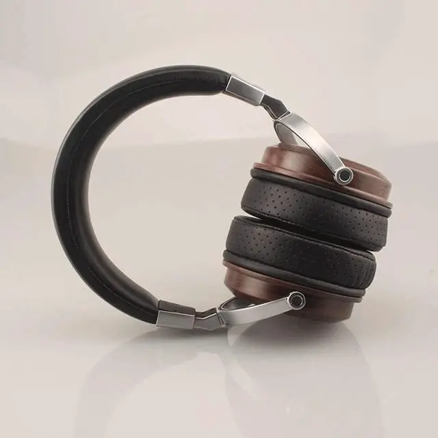 Alt view image 5 of 5 - High-end Luxury Wooden Head-Mounted Wooden Earphones, Rosewood Moving Coil Wooden Earphones,Suitable for Those Who Like to Play Games
