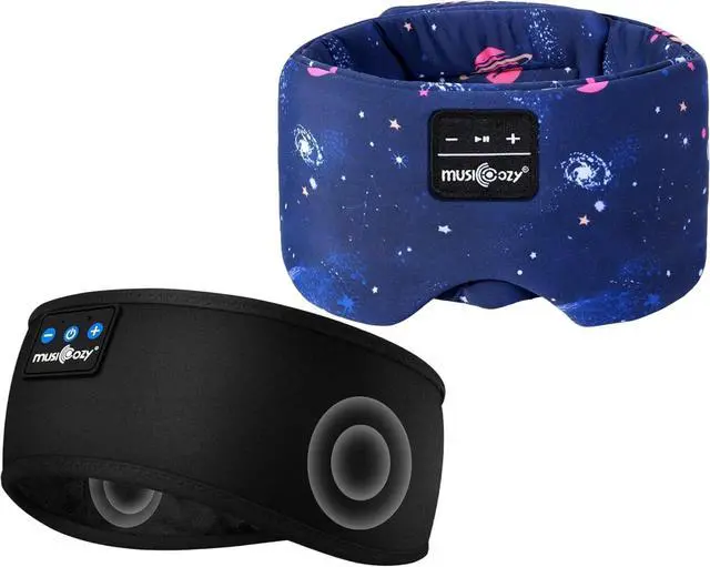 Main image of MUSICOZY Sleep Headphones Bluetooth Sleep Mask with Headphones Eye Mask Wireless Bluetooth 5.4 with Adjustable Headband