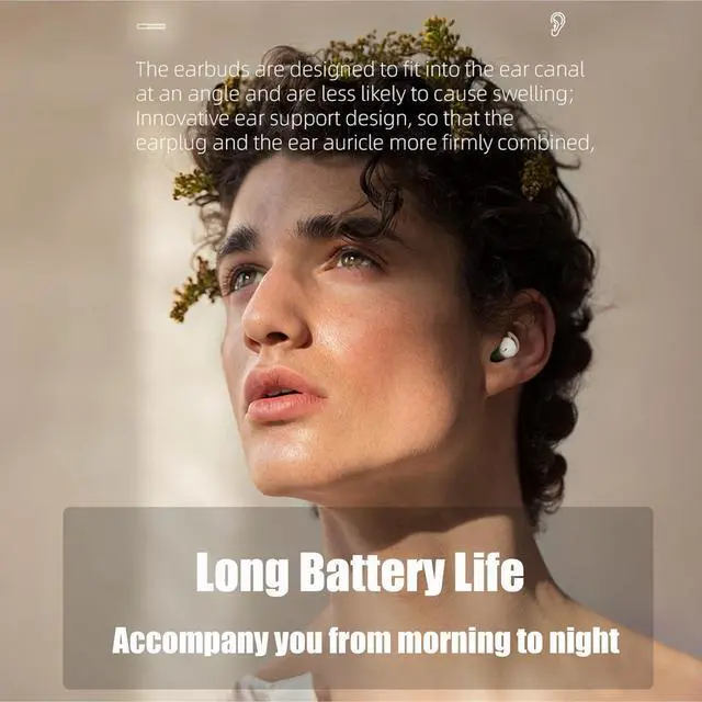 Alt view image 4 of 7 - Sleep Earbuds Headphones for Sleep Earbuds for Side Sleepers Noise Blocking Earbuds for Sleep Comfortable Fit for Insomnia Side Sleeper Snoring Air Travel MeditationWhite