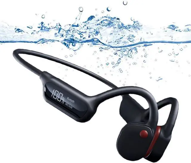 Main image of Waterproof Headphones for Swimming Bone Conduction Headphones Bluetooth 5.3 32GB MP3 IPX8 Waterproof Lightweight for Bluetooth Earphones Running,Open-Ear Comfort,Swimming Stable to wear