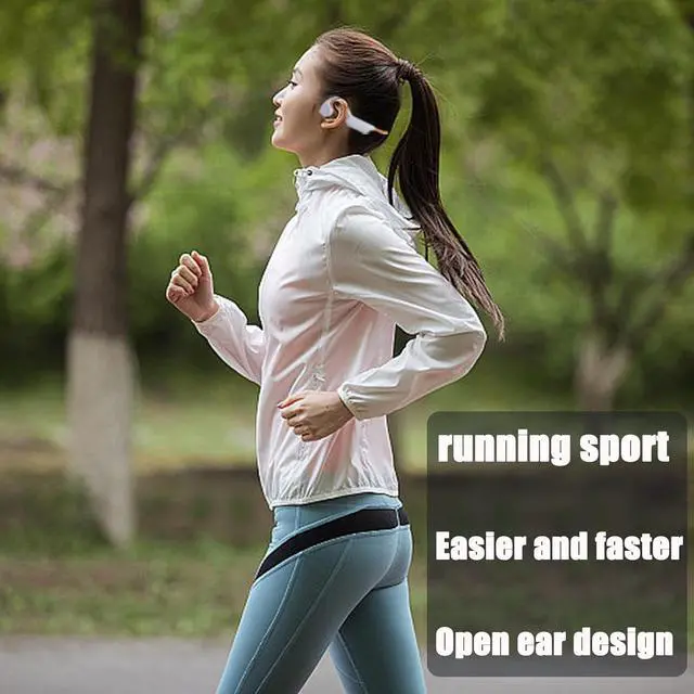 Alt view image 4 of 7 - Waterproof Headphones for Swimming Bone Conduction Headphones MP3 IPX8 Waterproof Lightweight for Bluetooth Earphones Running,High Capacity,Swimming Stable to wear Bluetooth 5.3 32GB