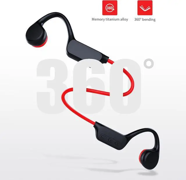 Alt view image 6 of 7 - Waterproof Headphones for Swimming Bone Conduction Headphones Running,Open-Ear Comfort,Swimming Stable to wear Bluetooth 5.3 32GB MP3 IPX8 Waterproof Lightweight for Bluetooth Earphones