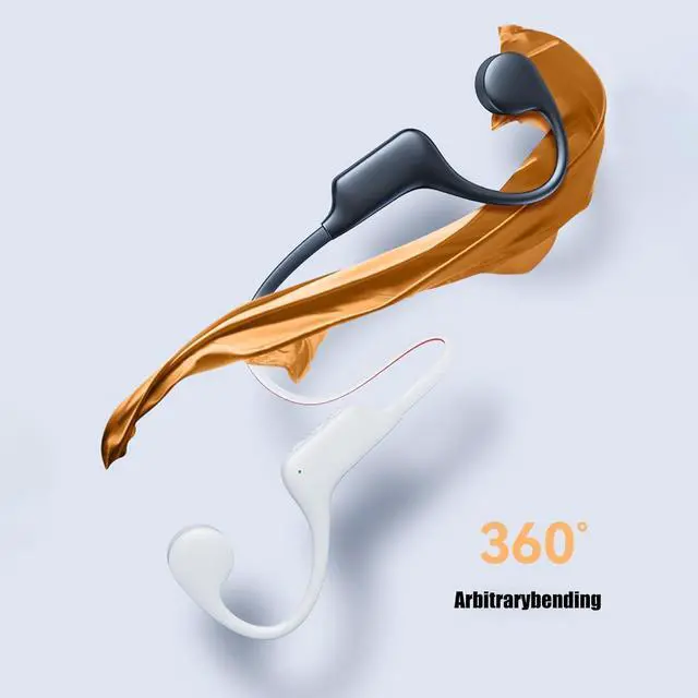 Alt view image 7 of 7 - Swimming Headphones Bone Conduction Headphones Bluetooth 5.0 IPX8 16GB Waterproof Lightweight Bluetooth Earphones PremiumSound Quality Driving MP3