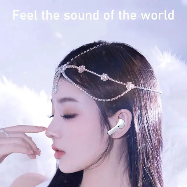 Alt view image 2 of 7 - IKXO Wireless Earbuds Bluetooth 5.3 Headphones, Built-in Microphone, Immersive Premium Sound,Comfort Fit in Ear & 36H Playtime,Low Delay Headset for Gaming Travel,Black