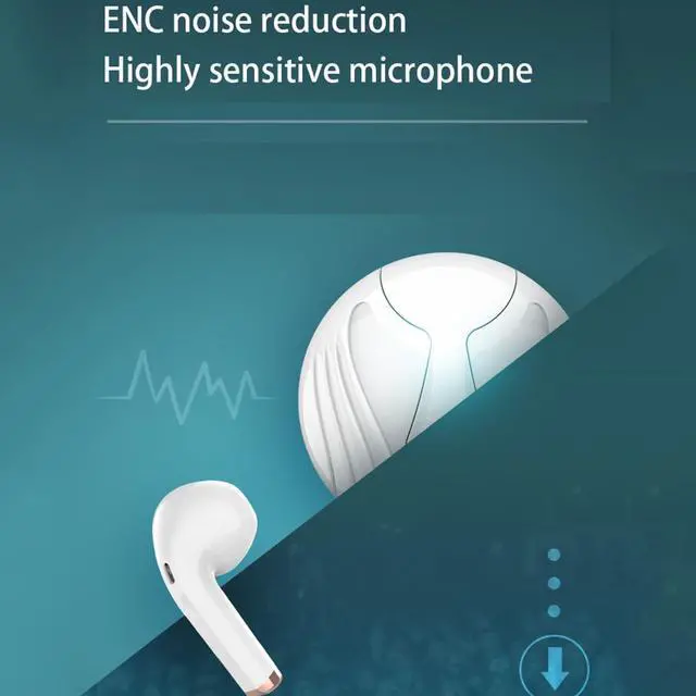 Alt view image 5 of 7 - IKXO Wireless Earbuds Bluetooth 5.3 Headphones, Built-in Microphone, Immersive Premium Sound,Comfort Fit in Ear & 36H Playtime,Low Delay Headset for Gaming Travel,Black