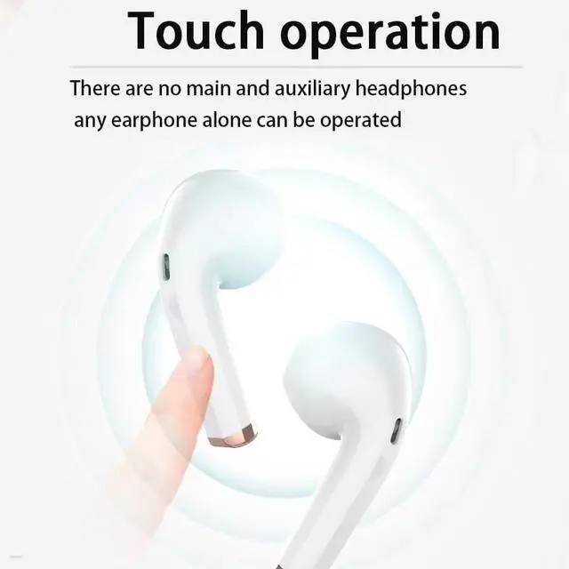 Alt view image 7 of 7 - IKXO Wireless Earbuds Bluetooth 5.3 Headphones, Built-in Microphone, Immersive Premium Sound,Comfort Fit in Ear & 36H Playtime,Low Delay Headset for Gaming Travel,Black