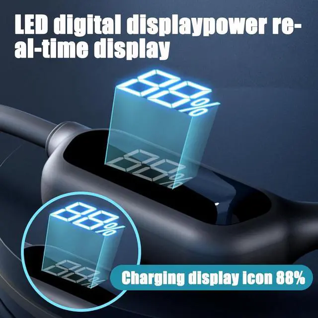 Alt view image 4 of 7 - Waterproof Headphones for Swimming Bone Conduction Headphones Bluetooth 5.3 32GB MP3 IPX8 Waterproof Lightweight for Bluetooth Earphones Running,Open-Ear Comfort,Swimming Stable to wear