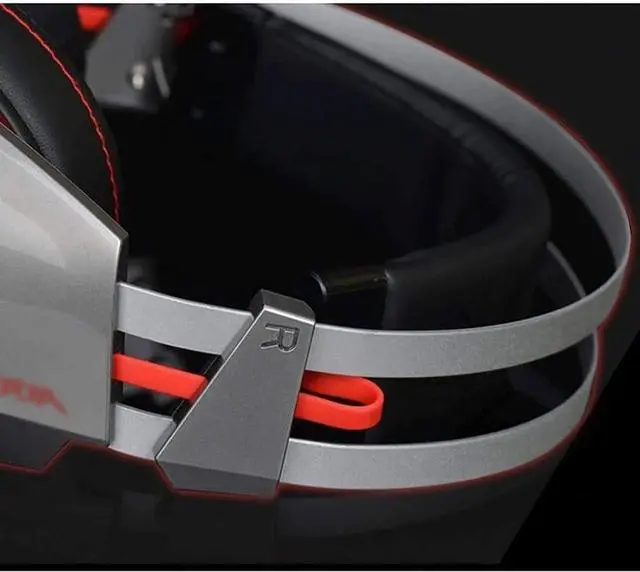 Alt view image 5 of 7 - Gaming Headset with Microphone,Head Set Gaming Headset with Mic 7.1 Surround Sound Soft Memory Earmuffs Compatible with PC Laptop Accessories