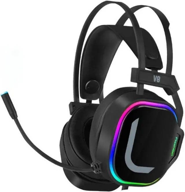 Main image of Wireless Gaming Headset Headset Headset Wired Noise Cancelling Headphones Black Headphones Cord Headphones Laptop Headphone Single Sided Computer Headphone Earbuds Light