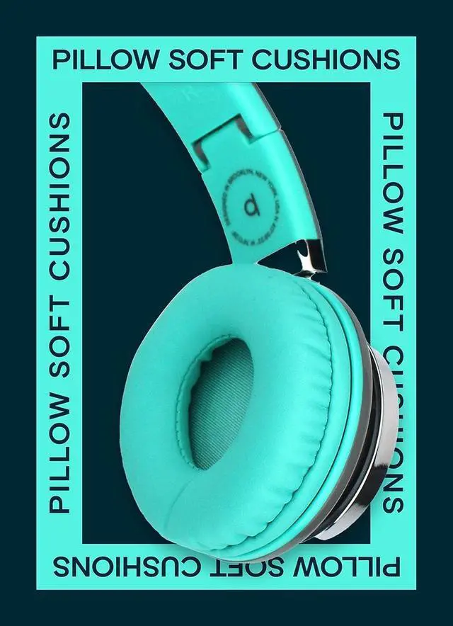 Alt view image 4 of 7 - ARTIX CL750 Foldable Noise Isolating On Ear Headphones & Kidrox Tiger-Ear Kids Headphones Boys/Girls