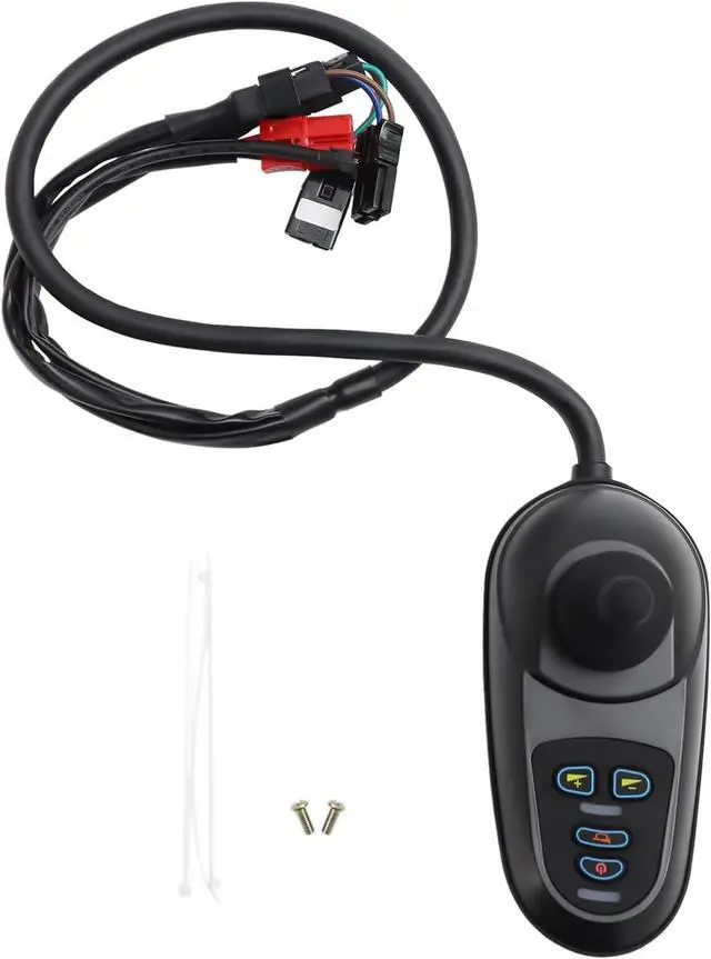 Main image of Electric Wheelchair Joystick DC 24V Mobility Wheelchairs Controller with Brake Replacement Joystick Controller