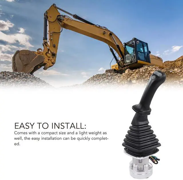 Alt view image 5 of 7 - Alloy Steel Excavator Joystick Controller 410113 00124, Operating Handle Valve Joystick for LH 3 Assembly