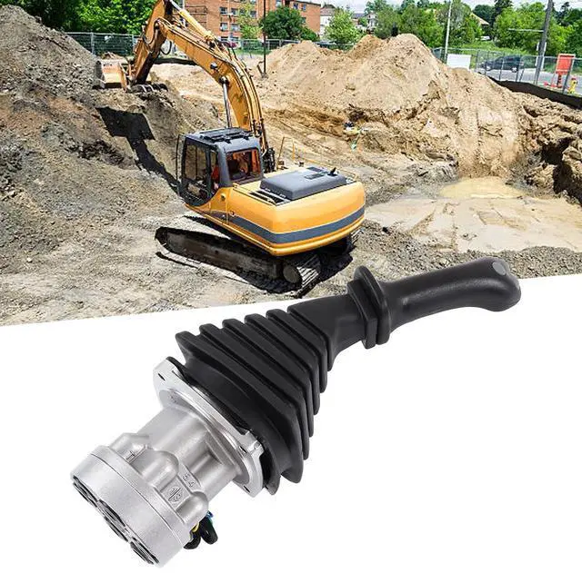 Alt view image 2 of 7 - Alloy Steel Excavator Joystick Controller 410113 00124, Operating Handle Valve Joystick for LH 3 Assembly
