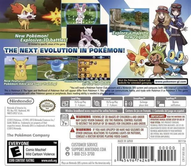 Alt view image 2 of 2 - Nintendo - Pokemon X