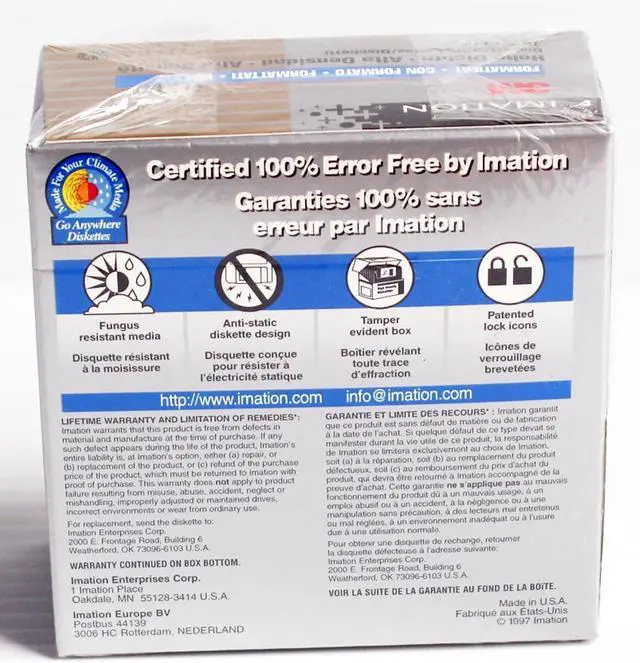 Alt view image 3 of 3 - imation 3.5" Diskettes