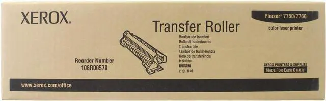 Main image of XEROX 108R00579 Transfer Roller for xerox Phaser 7750 Laser Printer