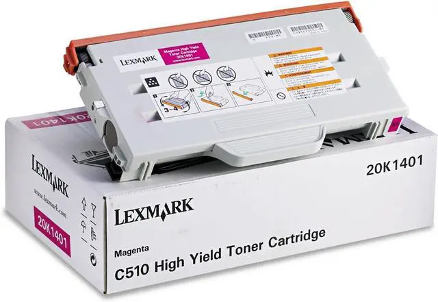 Main image of Lexmark Magenta Toner Cartridge -Magenta -Laser -6600 Page -1 Each