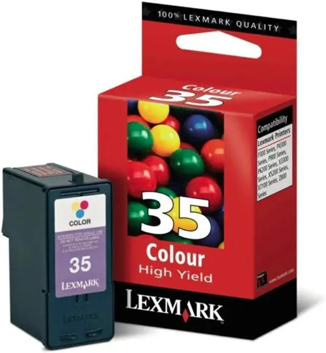 Main image of Lexmark 18C0035 Colour Ink Cartridge 35XL