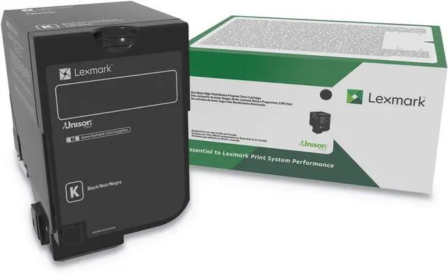 Main image of Lexmark High Yield Black Return Program Toner Cartridge for US Government, 25000 Yield (84C0HKG)